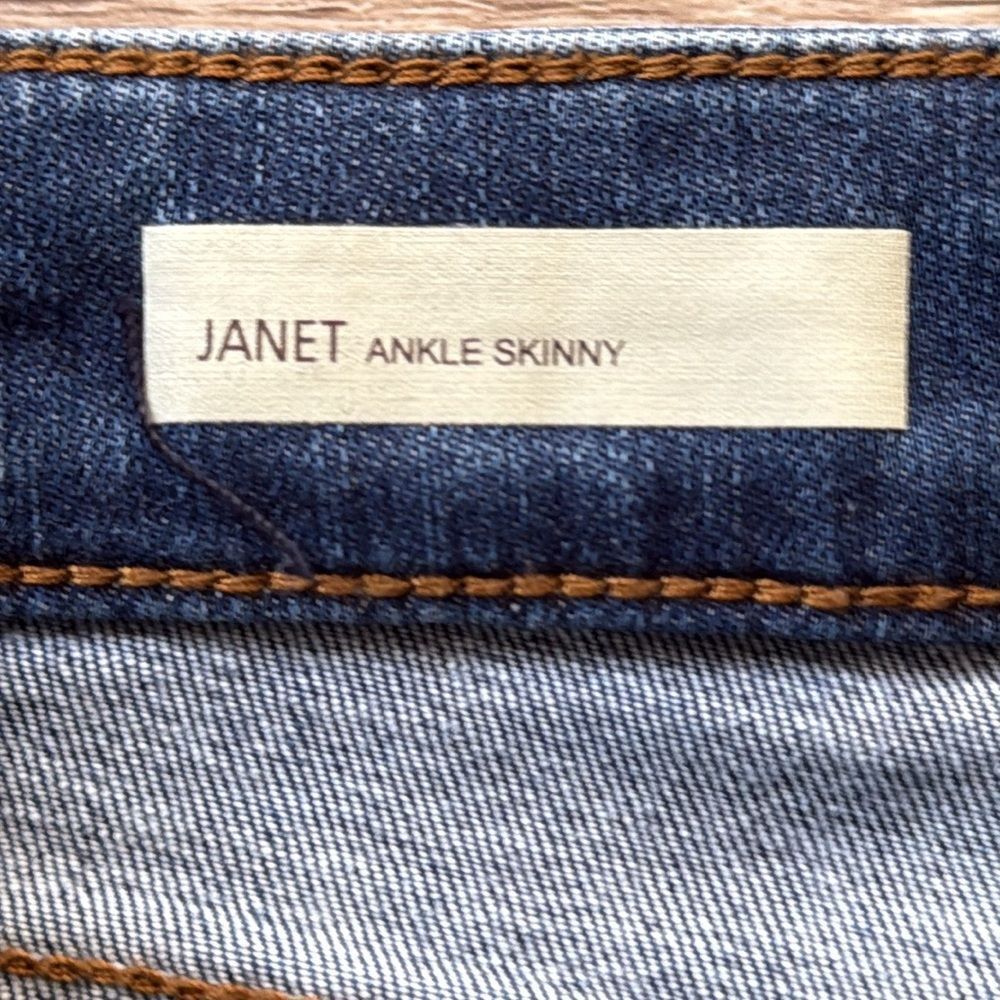 Kut From The Kloth Janet Ankle Skinny Lightly Distressed Size 4 - Picture 5 of 8